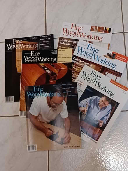 Photo of free Fine woodworking magazines (Bronte) #1