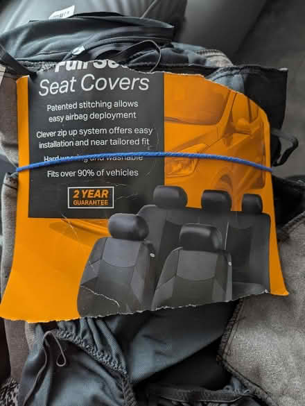 Photo of free Full pack car seat covers (Chessington KT9) #1