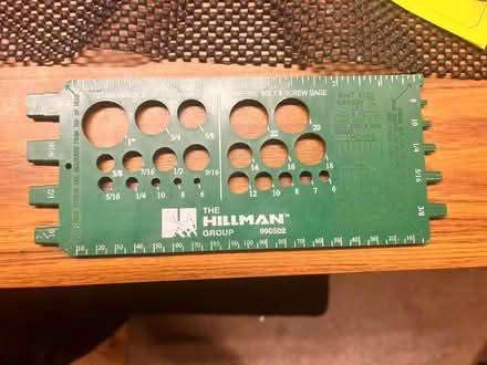 Photo of free Bolt and Screw Gage (60015) #1