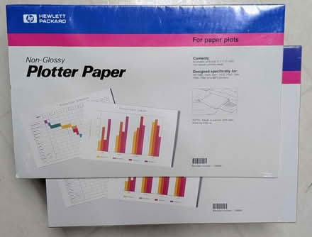Photo of free HP printer plotter paper (Santa Clara near Great America) #1