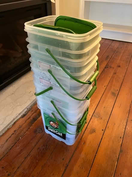 Photo of free Plastic buckets (Caroline st Fredericksburg) #1