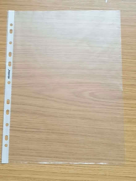 Photo of free A4 plastic wallets (Horspath OX33) #2