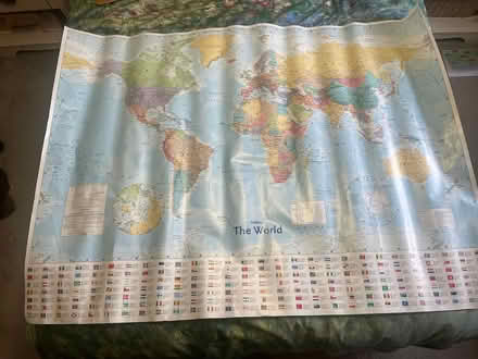Photo of free Large World Map (Liverpool L17 near Jericho L) #1