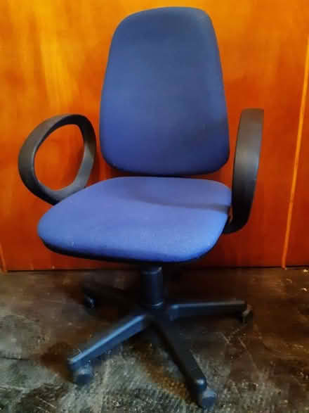 Photo of free Office Chair - blue (Cromford DE4) #1