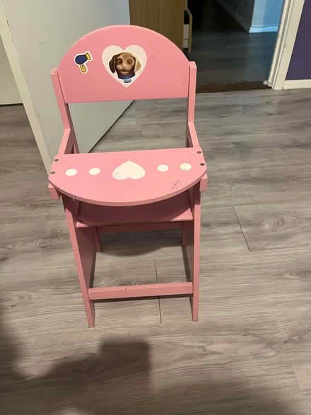Photo of free Baby doll wooden highchair (Southborough BR2) #1