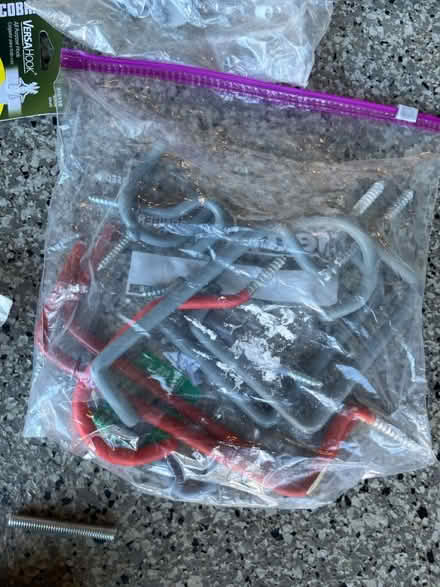 Photo of free Misc wall and ceiling hooks (Harbor Bay) #1