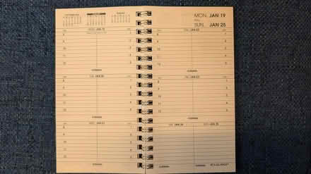 Photo of free 2026 Weekly Planner (Mill Creek) #2