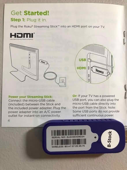 Photo of free ROKU Streaming Stick (Sacramento - Edison Ave/Fulton) #4
