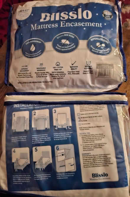 Photo of free 2 Single Mattress Protectors (Aspley, NG8) #1