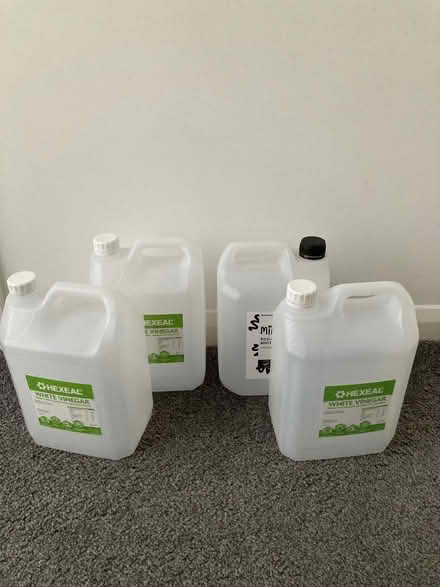Photo of free Four EMPTY 5 litre containers (Willingdon BN20) #1