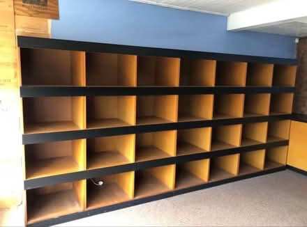 Photo of free Very Heavy Wine Shelves x5 (Upper Stondon SG16) #2
