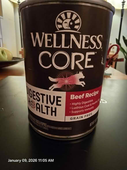 Photo of free Wet dog food - wellness beef (WLA/Westwood) #1
