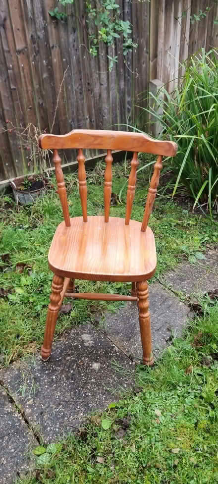 Photo of free Wooden Kitchen Chair (Ravensbourne BR1) #1