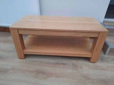Photo of free Oak coffee table (Carmunnock G76) #2