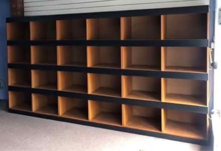 Photo of free Very Heavy Wine Shelves x5 (Upper Stondon SG16) #3