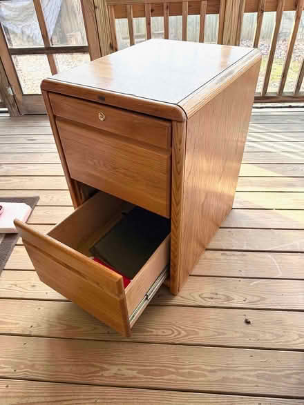 Photo of free 2 drawer legal file cabinet (near Cabin John Village) #1
