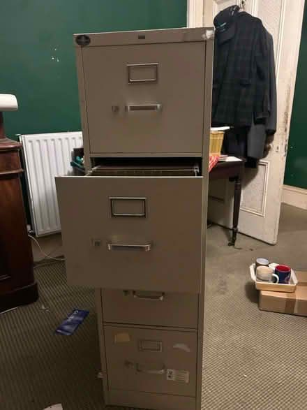 Photo of free Metal Filing cabinet (Dun Laoghaire) #1