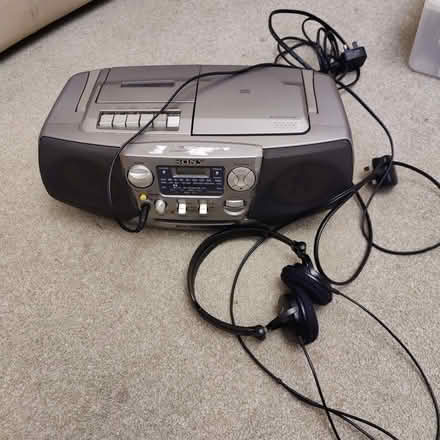 Photo of free Cd player with head phones. (Garstang PR3) #1