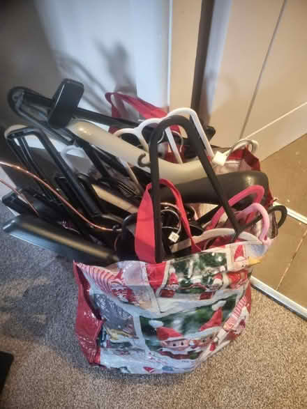 Photo of free Assorted clothes hangers (Derrington ST18) #1