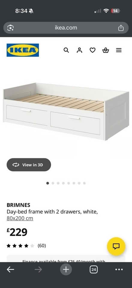 Photo of free IKEA day bed (Weybridge KT13) #1