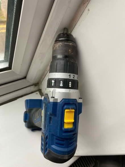 Photo of free Battery drill without battery (Oakwood N14) #1