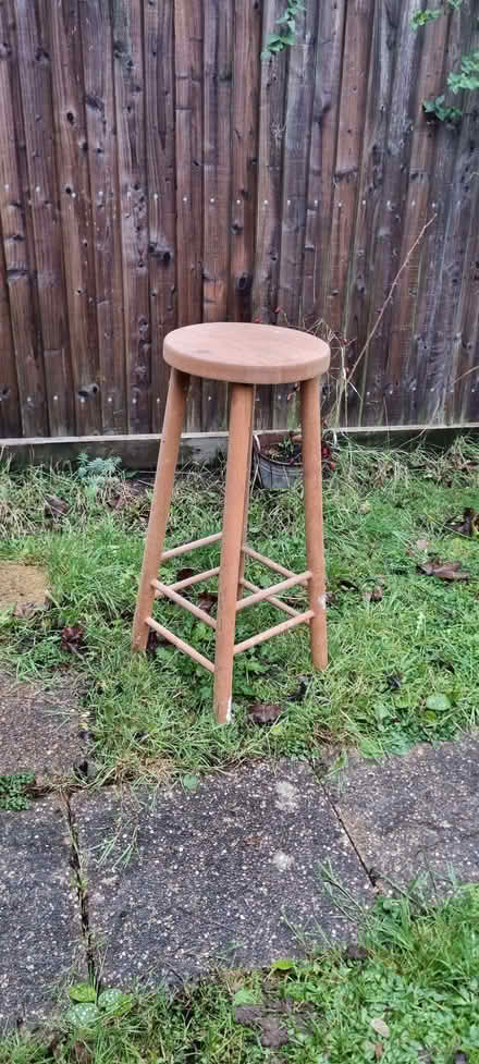 Photo of free Wooden Stool in good condition (Ravensbourne BR1) #1