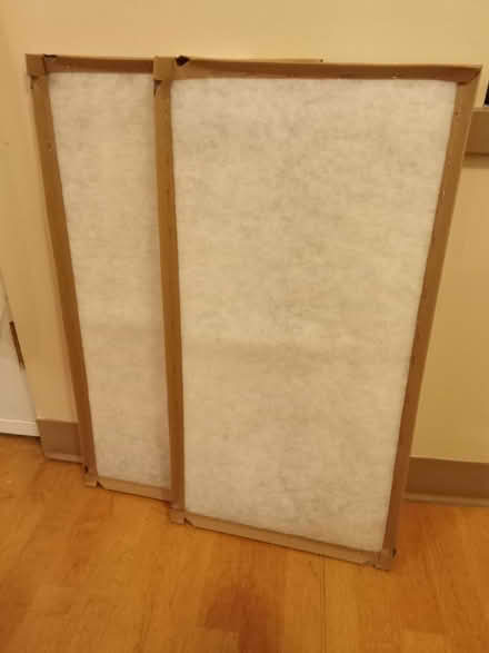 Photo of free 2 furnace filters (Bank) #1
