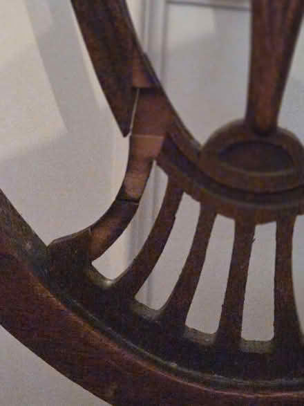 Photo of free 2 1930s dining room chairs (Off Walnut St near REI) #3