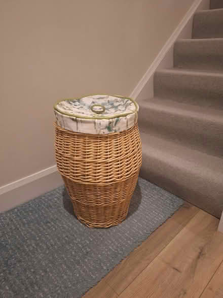Photo of free Wicker laundry basket (Shankill) #1