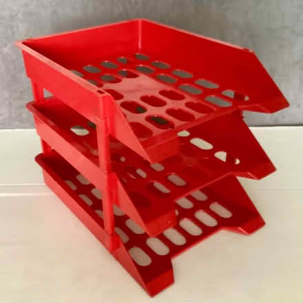 Photo of free Stackable Desk Trays (Woodchurch CH49) #1