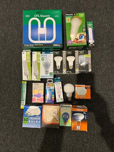 Photo of free 20+ new and old lightbulbs (Norbiton KT2) #1