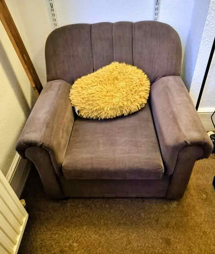 Photo of free Comfy brown armchair (N15, near Downhills Park) #1