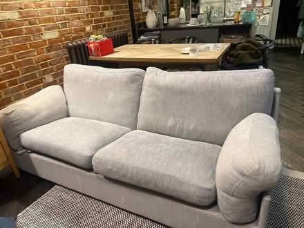 Photo of free John Lewis grey sofa (Moulsham CM2) #1
