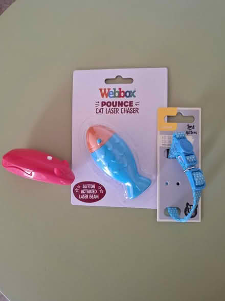 Photo of free Two cat laser toys & kitten collar (Pemberton WN5) #1