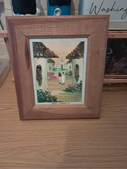 Photo of free Framed tile picture (Lower Green TN2) #1