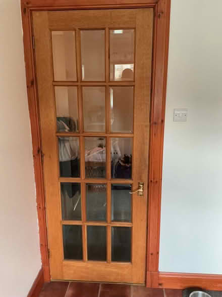 Photo of free Internal hardwood door 1970(h) x 760(w) (Scone PH2) #1