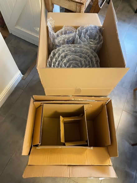 Photo of free Two dozen packing boxes, various sizes (Birch Vale SK22) #2