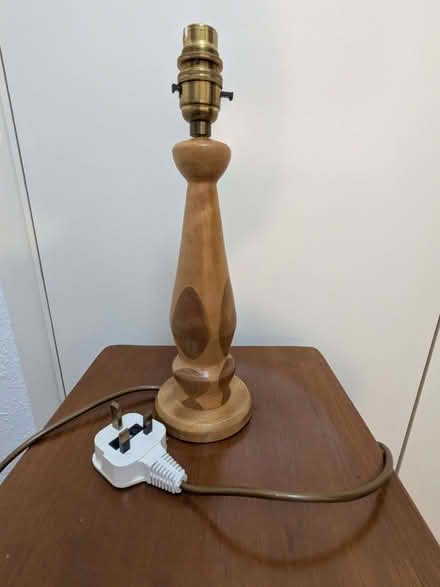 Photo of free Attractive Wooden Table Lamp (Bushey Heath WD23) #1