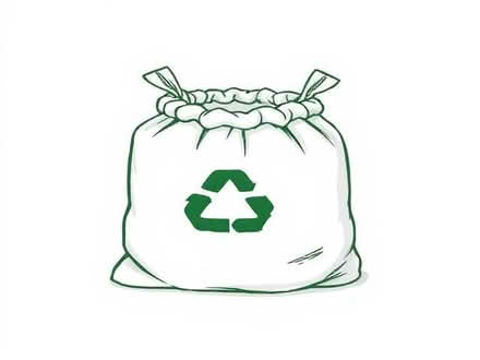 Photo of White recycling sacks (specifically) (Shenley Lodge MK5) #1