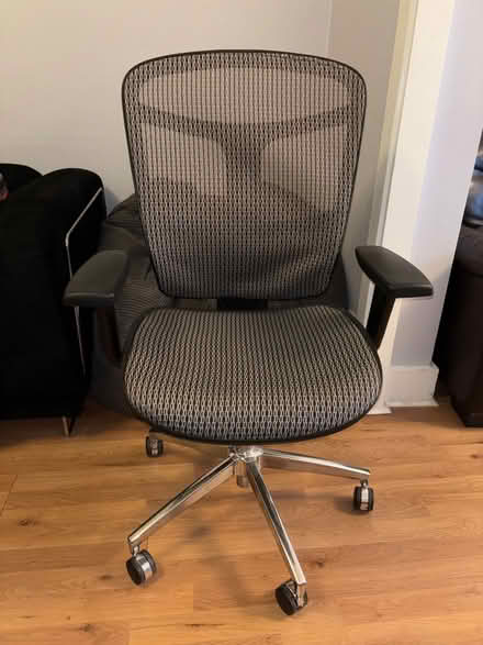 Photo of free Grey/Black office/gaming chair (Enfield) #1