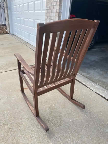 Photo of free Wood rocking chair (O’Fallon, MO) #2