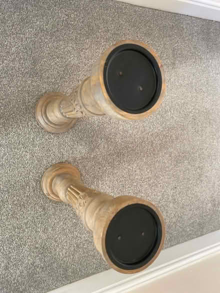 Photo of free Tall candle holders (Twigworth) #2