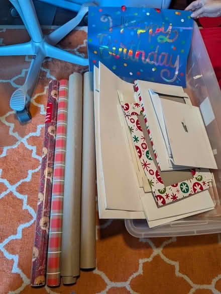 Photo of free Christmas wrapping etc (Folsom) #1