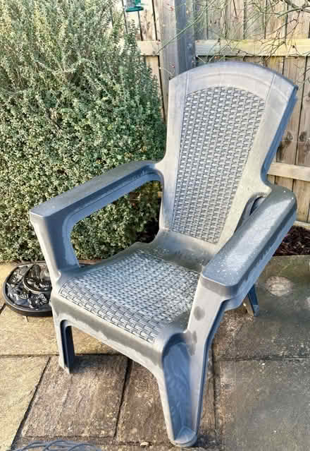 Photo of free 2 x Garden Chairs (Blewbury OX11) #1