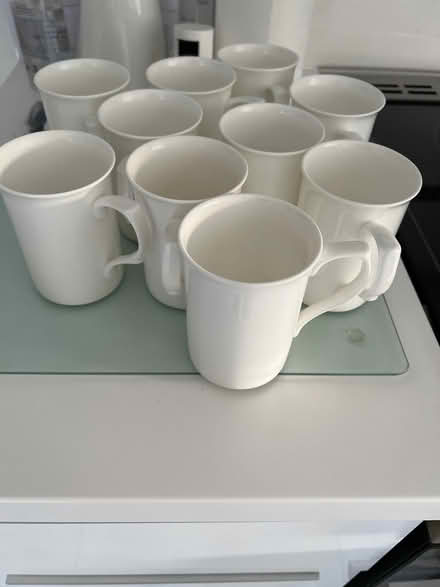 Photo of free White porcelain mugs (Locks Heath SO31) #1