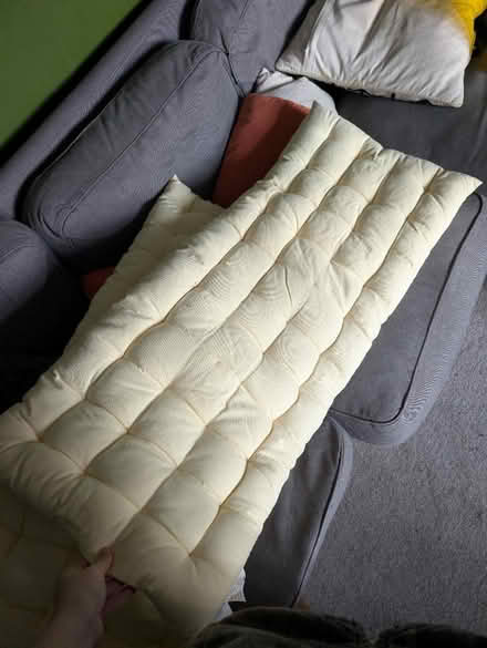 Photo of free 2 window seat cushions (Hove) #2