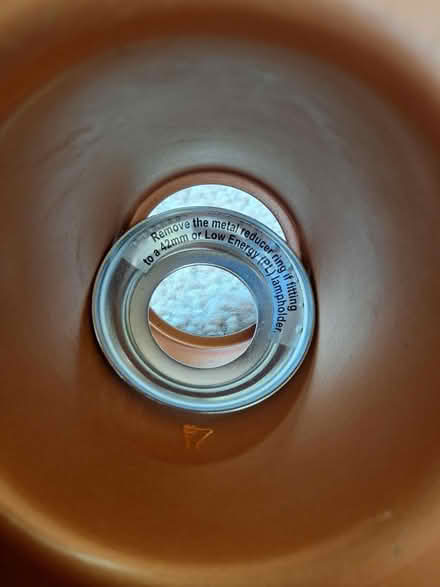 Photo of free Black & copper lampshade (Pemberton WN5) #4