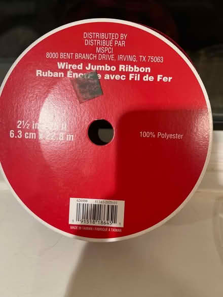 Photo of free 2 1/2” Ribbon Buffalo Plaid (Broomall 19008) #3