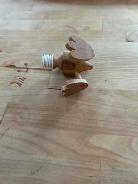 Photo of free Novelty wine bottle stopper - wooden duck legs (Shenley Fields B29) #3