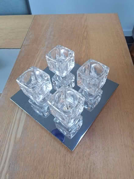 Photo of free Chrome and glass ceiling light (Botley OX2) #1